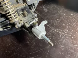 Nikko Hawg 1/10 RC car transmission steering column replacement