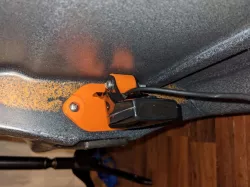 Old Town kayak Garmin Strike transducer mount