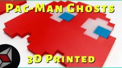Pac-Man Ghosts (no multi material needed) - Pinky, Blinky, Inky and Clyde