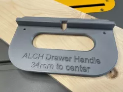 Parametric Drawer Handle Router Jig