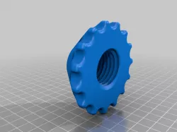 Printable screw+new clamps for Filament Spool Holder 3139782