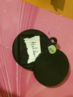 QrCode (Covid verification) key holder