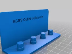 RCBS Collet bullet puller pegboard holder