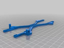 SCX24 FRAME RAILS BEEFY REMIX