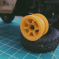 SCX24 Volk Racing TE37 Large PCD Progressive Wheel