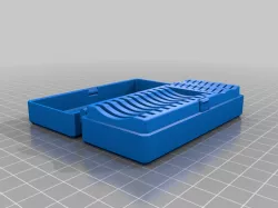 SD & Micro SD - Card Box (for 11 x SD & 16 x microSD) print in place