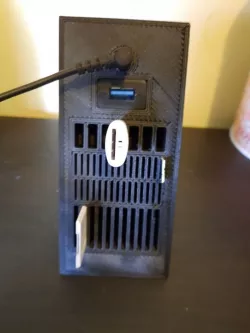 SD/Micro-SD/USB storage with USB and Audio Connection