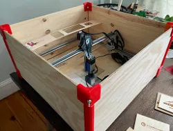 Simple box from 2x2 and 1x2 panels