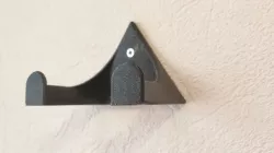 Simple guitar/skateboard wall mount