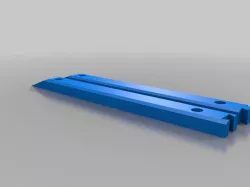 skateboard rail centered