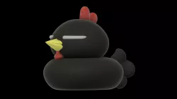 Sleeping Turkey (Bath Toy)