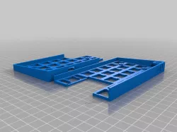 Slim and simple BM40 (Planck) keyboard case