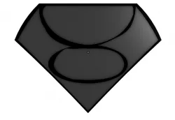 Smallville House of El inspired Superman chest emblem