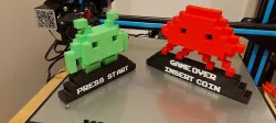  Space Invaders alien design (Octopus)