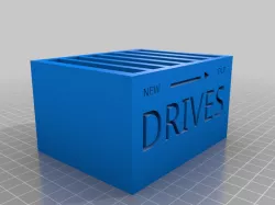 SSD Drive Holder (6 Drives Vertical)