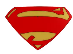 Superman (Batman: the dark knight returns) inspired chest emblem