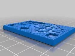 Textured Warmaster Trebuchet Base