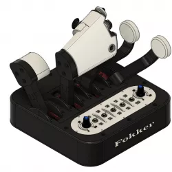 Throttle-Quadrant "Fokker" - 8 axes and 31 buttons