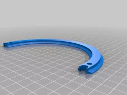 turbo racing 1-76 racing track 150mm curve