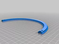 turbo racing 1-76 racing track 200mm curve