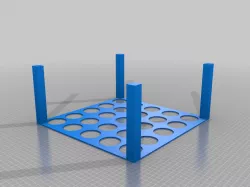 Vinyl roll holder for ikesa KALLAX