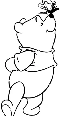Winnie-the-Pooh stencil 4