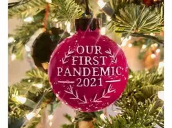  2021 Holiday Ornament - Our first pandemic (and beyond)