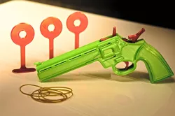 3D printed Rubber Band Gun