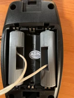 AA Battery Dummy for cable connection