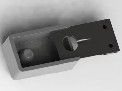 abstract face- ashtray- saving bank