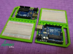 Arduino & Breadboard Case for Square Connector Breadboard