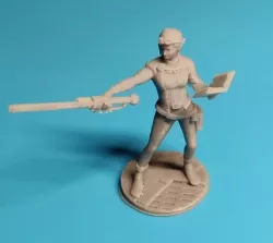 Artificer Render Elf Miniature (female)