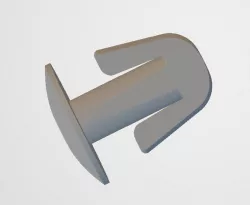 Audi A3 8P Parcel Shelf Clip