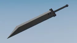 Buster Sword - Cloud FF7 Remake