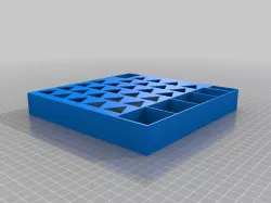 Catan Number tower tray 