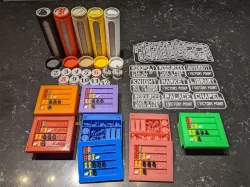 Catan user magnetic box and other misc pieces