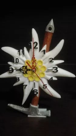 clock edelweiss