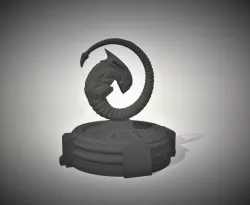 COLLECTION Alien queen on stand chestburster statue