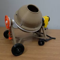 concrete mixer 3D