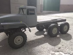 Crawler chasis 6x6 ural rc truck