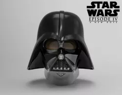 Darth Vader Helmet A New Hope Accurate STL file for 3d print