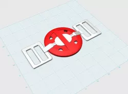Deadpool Belt Buckle