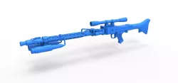 Death Trooper Blaster Rifle DLT-19D 1:6