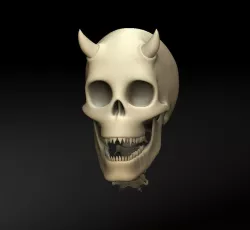 Diablo skull