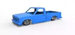 Diecast Chevrolet S10 1990 Scale 1:25