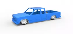 Diecast Chevrolet S10 Extended Cab Scale 1:25