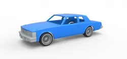 Diecast shell Cadillac Seville 1979 1:25