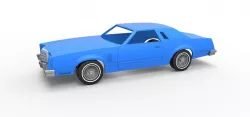 Diecast shell Ford Thunderbird Heritage 1979 1:25