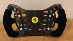 DIY FERRARI 488 GT3 STEERING WHEEL