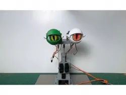 DIY Neck mechanism for animatronics and puppets